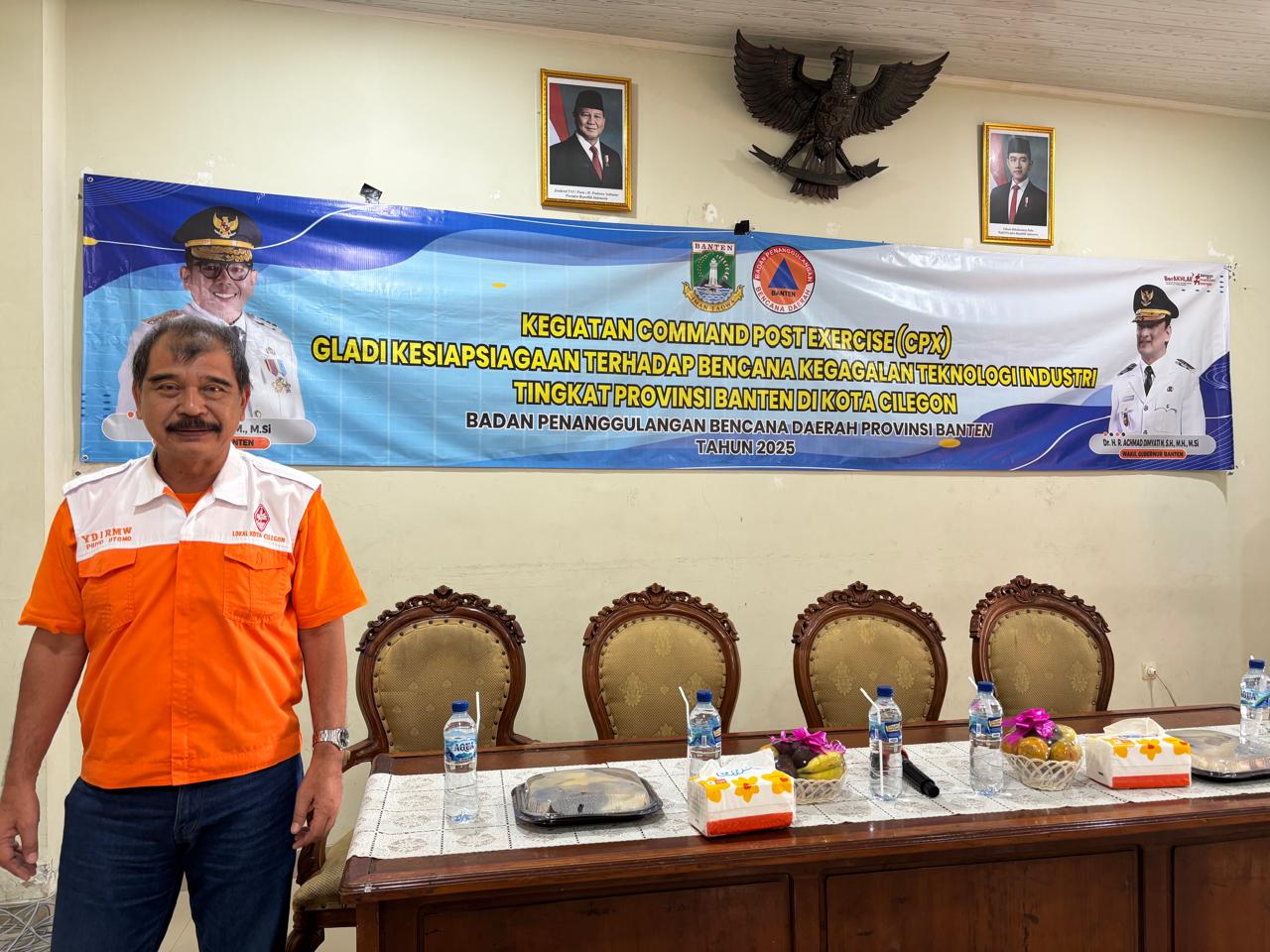 ORARI Daerah Banten Mengikuti Kegiatan Command Post Exercise (CPX) 