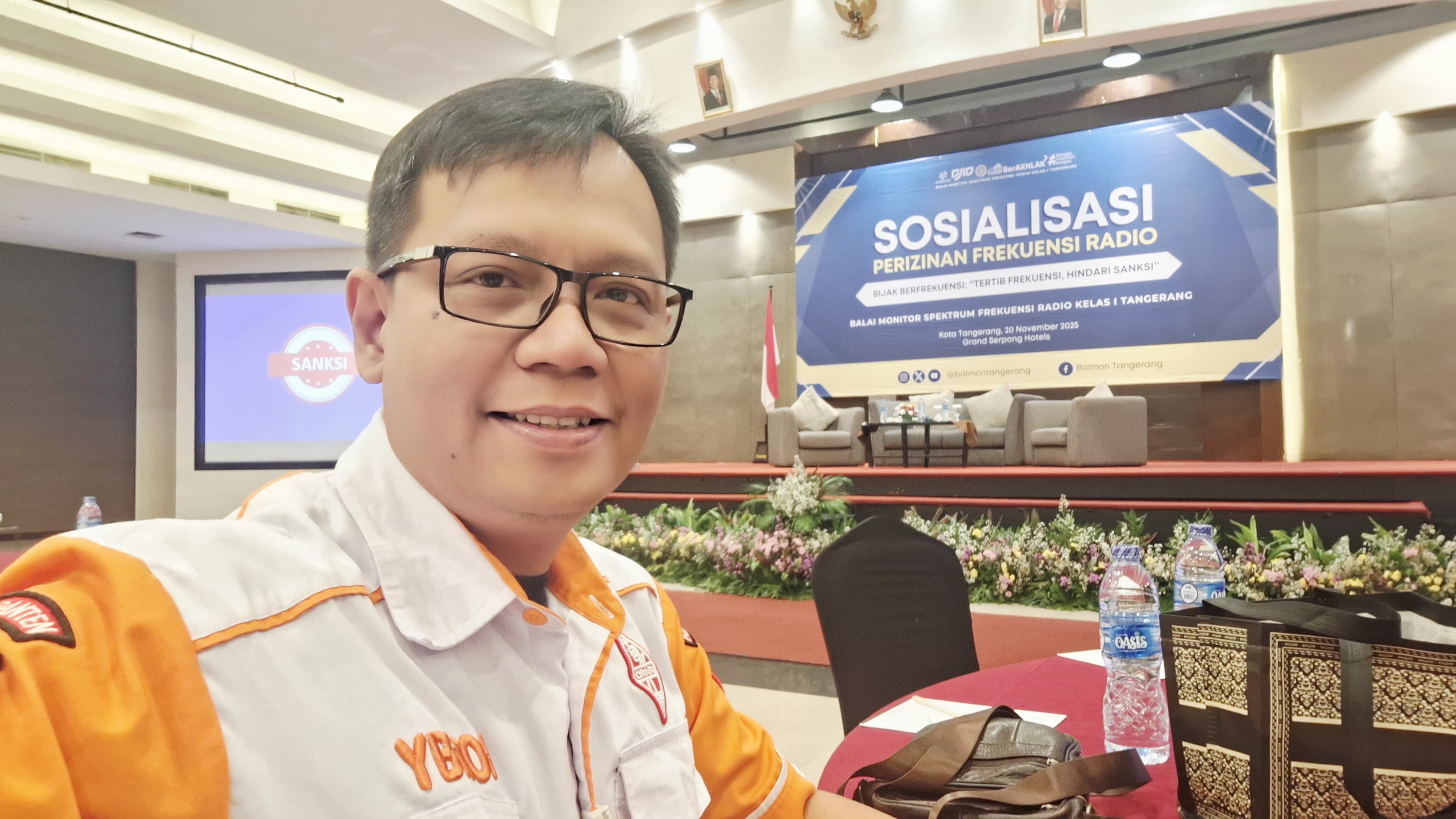 ORDA Banten Mengikuti Sosialisasi Perijinan Frekuensi Radio