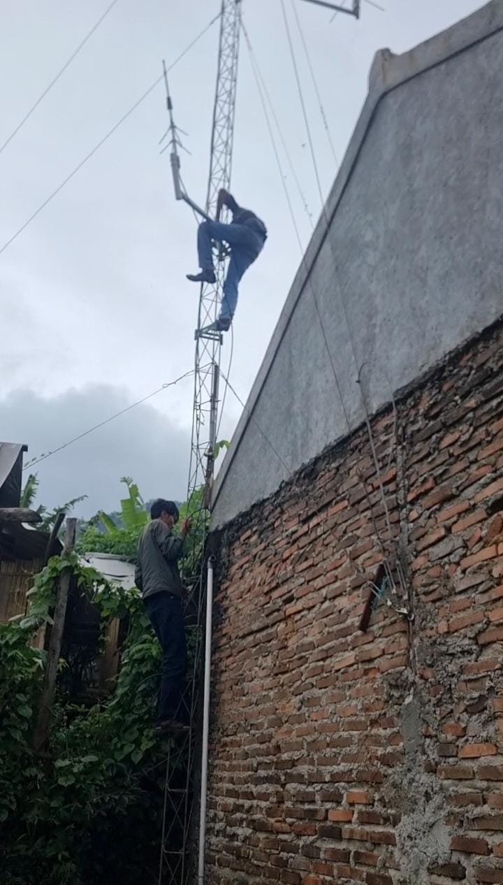 Rekondisi Radio Pancar Ulang ORDA Banten Lokal Serang